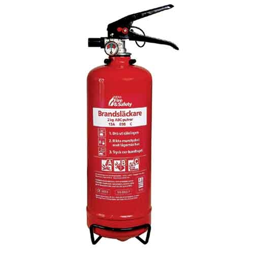 Brandsläckare 2 kg