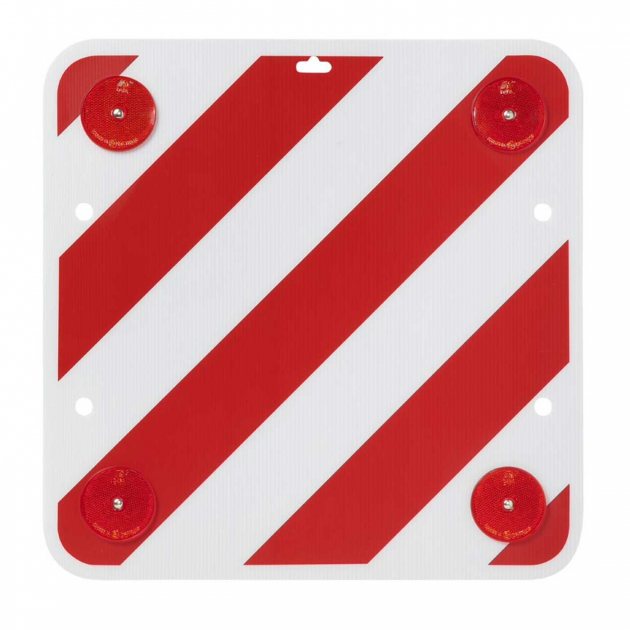 Varningsskylt Plast 50x50cm
