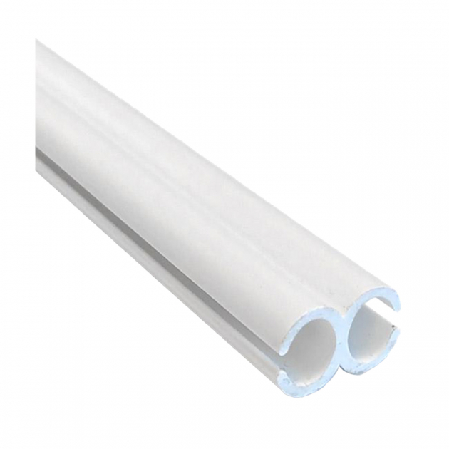 Dubbelskena Plast 75cm