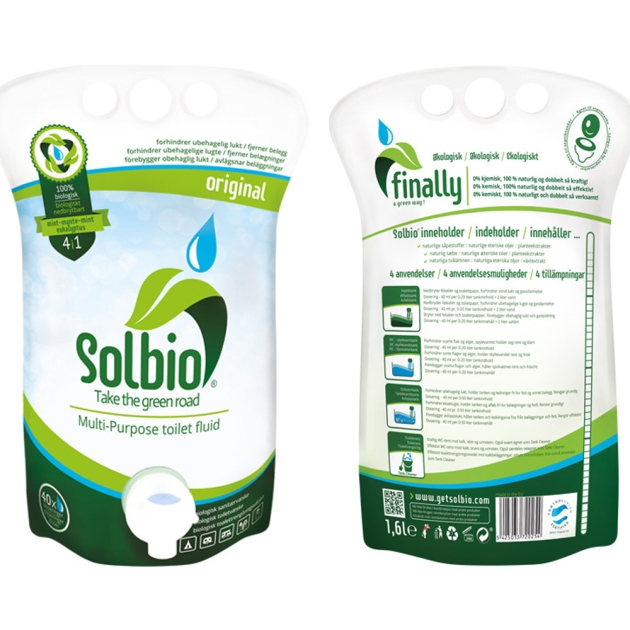 Solbio Biologisk Toalettrengöringsvätska 1,6L