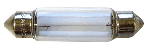Spollampa 10w 38mm 12v Halogen