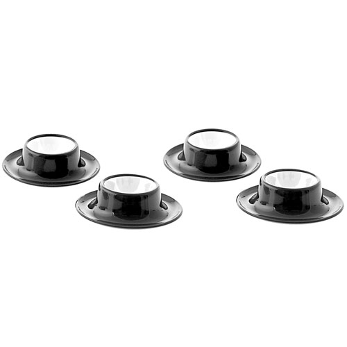 Gimex Äggkopp Quadrato B&W 4-pack