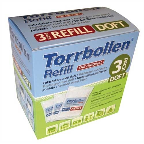 Refill till Torrbollen med doft 3-pack