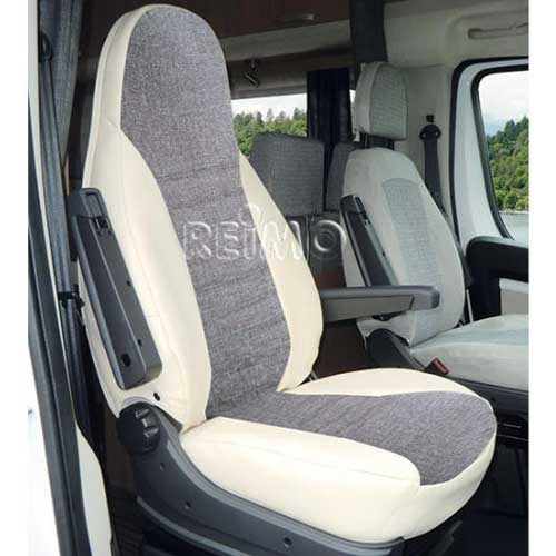 Överdrag Beige/Grå till Fiat Ducato 07-14 X250 2-p