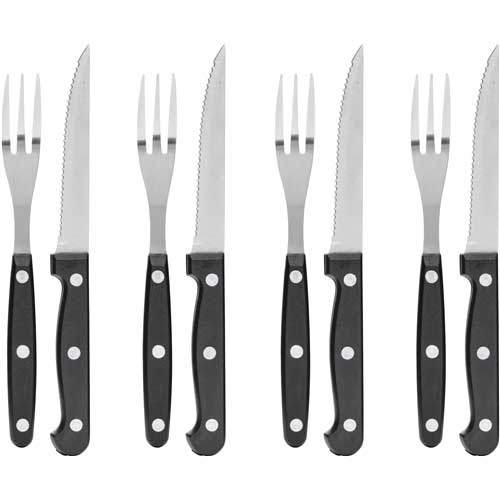 Grillbestick 4 gafflar/4 knivar