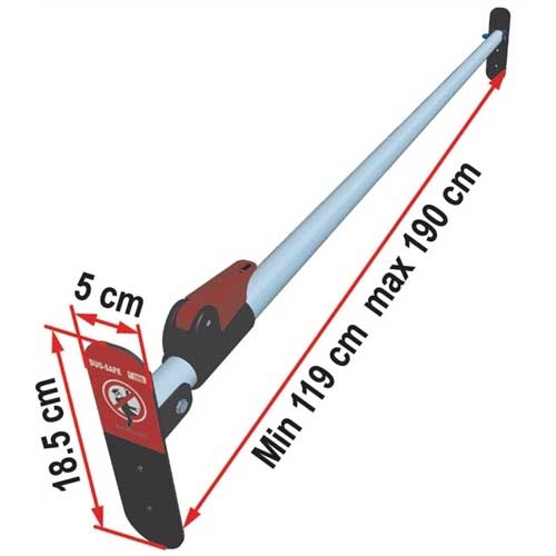 Säkerhetsstång 119-190 cm