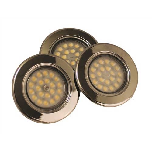 Spotlight Vega 75 Chrome 12V 3-Pack