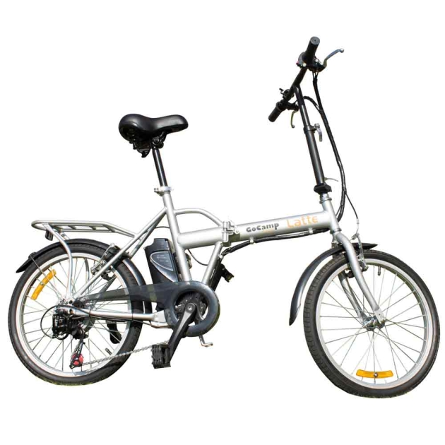 GoCamp El-Cykel Latte 20´6-växlad