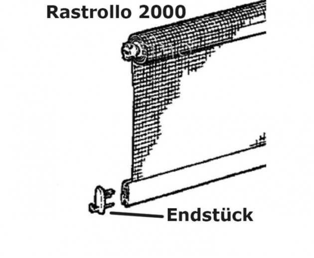Hållare För Rullgardin Rastrollo 2000  2-pack