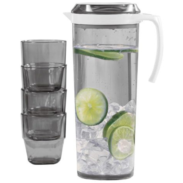 Pitcher Set 1,5 liter Med 4st Glas