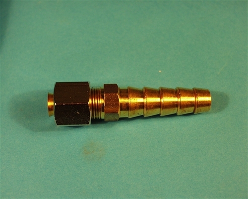 Slangsockel för röranslutning 8 mm och 10 mm slang