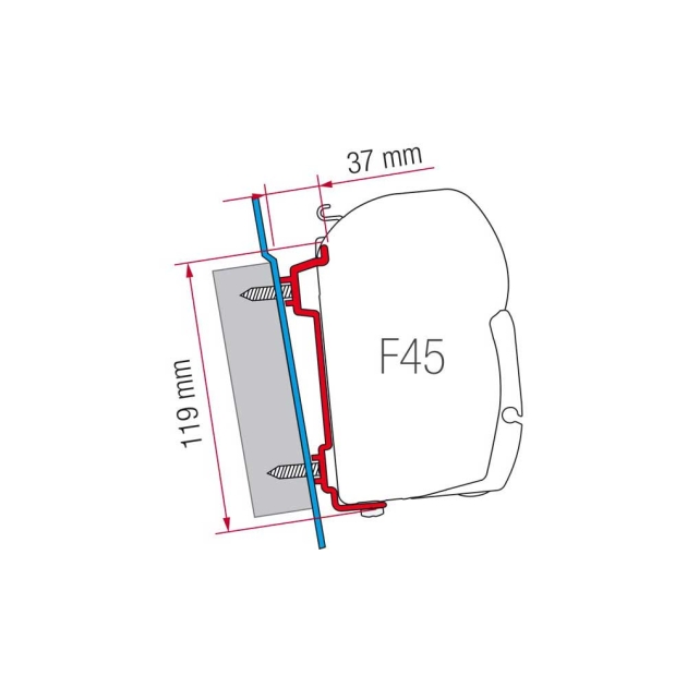 Adapterkit F45 ford sprinter vw