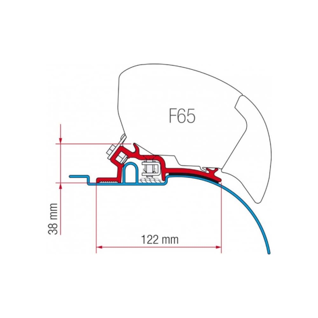 Adapterkit F65 Ducato Jumper Boxer