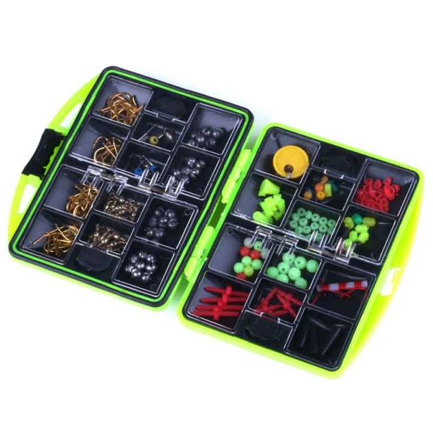 Fisketillbehörs box 24-fack