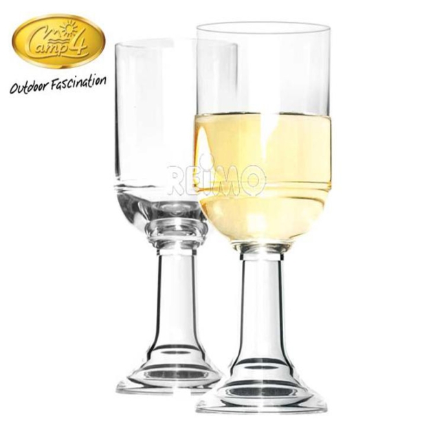 Vitvinsglas 2-pack 250 ml Camp4