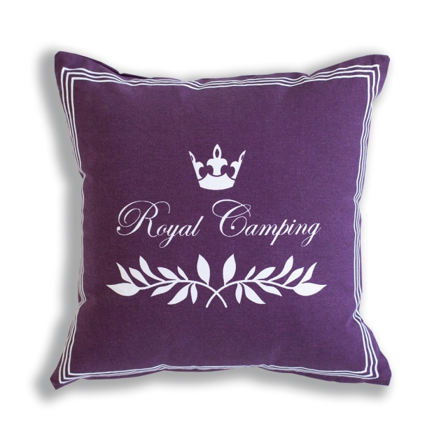 Royal Camping Kudde Plommon