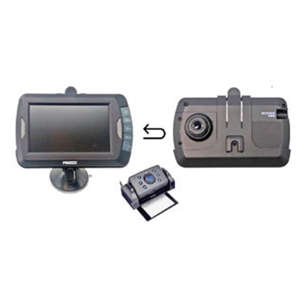 PROuser Digital Trådlös Backkamera DRC4310 Med Dashcam
