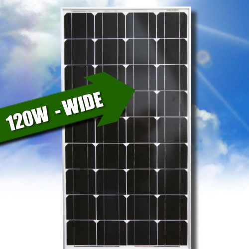 LTC Solcell 120W Wide Endast Panel