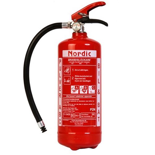 Brandsläckare Nordic 2kg