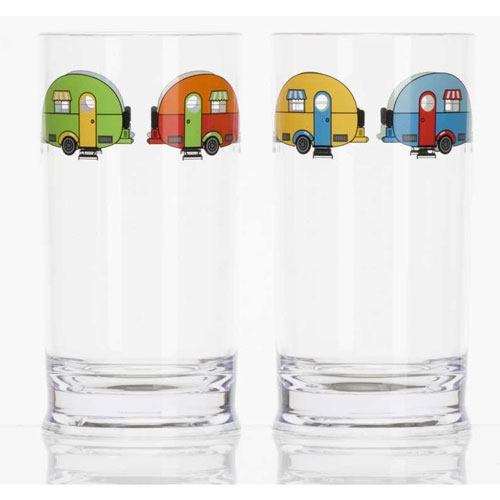 Glas 300 ml 2-pack Love Caravanning
