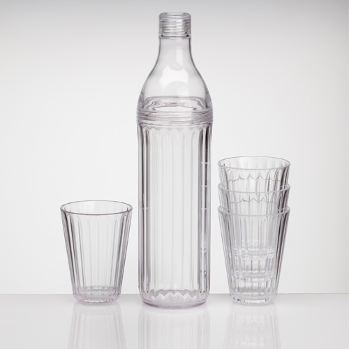 Tillbringare Med Glas Crystal Line 5-Delar