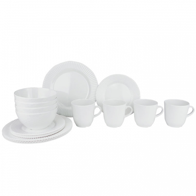 Gimex Royal Edelweiss Servis 16-Delar Med Antislip