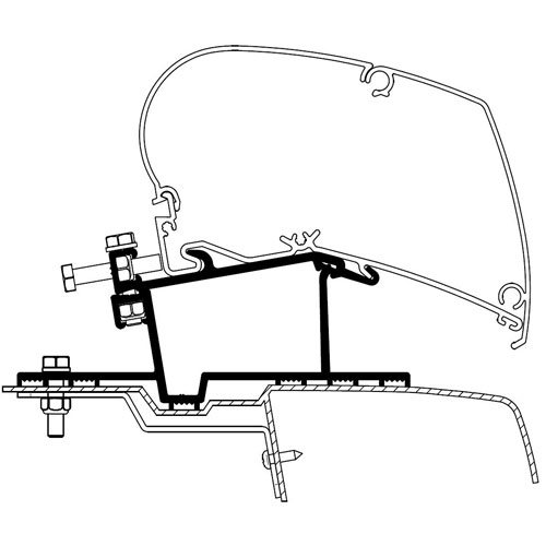 Thule Adapter Serie 6/9 Master/Movano 2011-