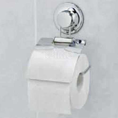 Toalettpappershållare Krom Sugkopp