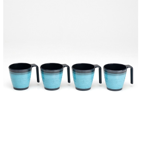 Flamefield Muggar Granite Aqua 4-Pack