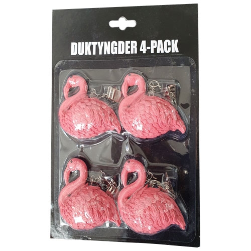Duktyngder Flamingo 4-pack