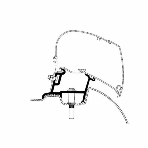 Thule Adapter Serie 6 Crafter/Sprinter 2007-2016