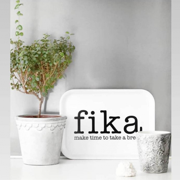 Bricka 27x20 FIKA