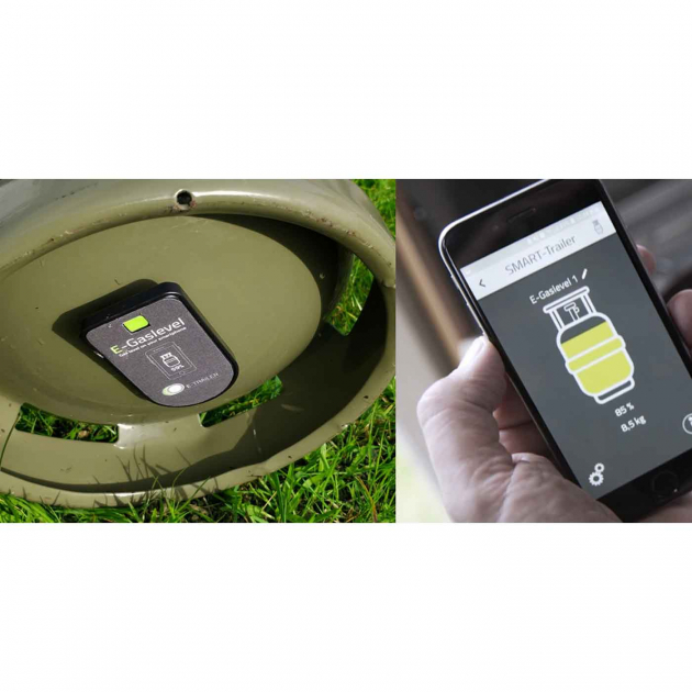 E-gaslevel - Mäter Behållningen i Gasolflaskan