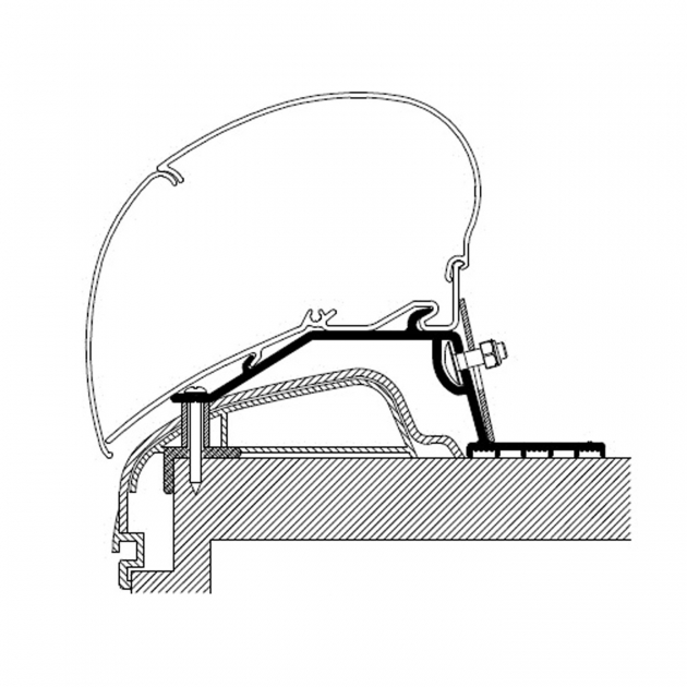 Thule Adapter Serie 6/9 Hobby Premium