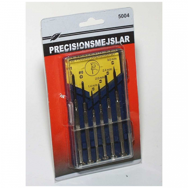 Precisionsmejslar 6-Pack