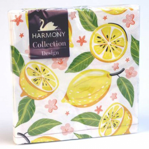 Servett 20-p 33X33 cm Fresh Lemons