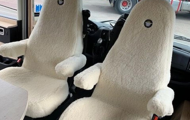Stolsöverdrag Sven Vit 2-pack 85 + Bob
