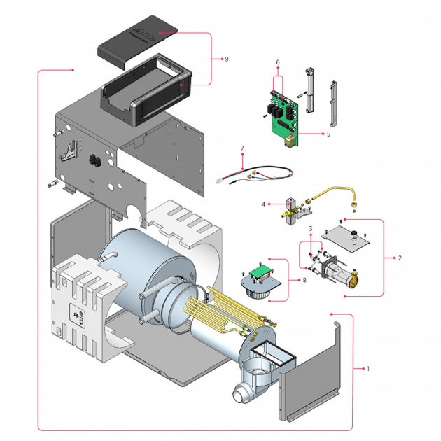 Reservdelar Alde Compact 3010