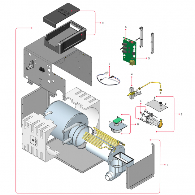 Reservdelar Alde Compact 3020