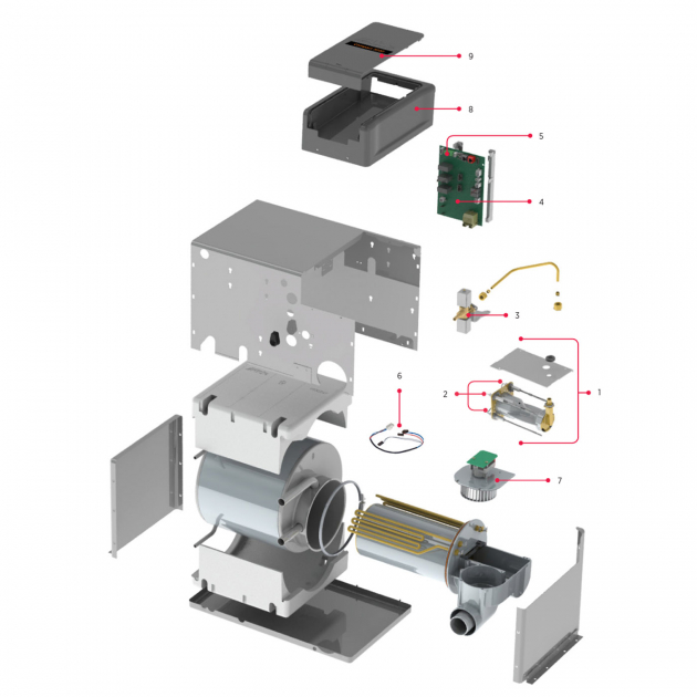 Reservdelar Alde Compact 3030