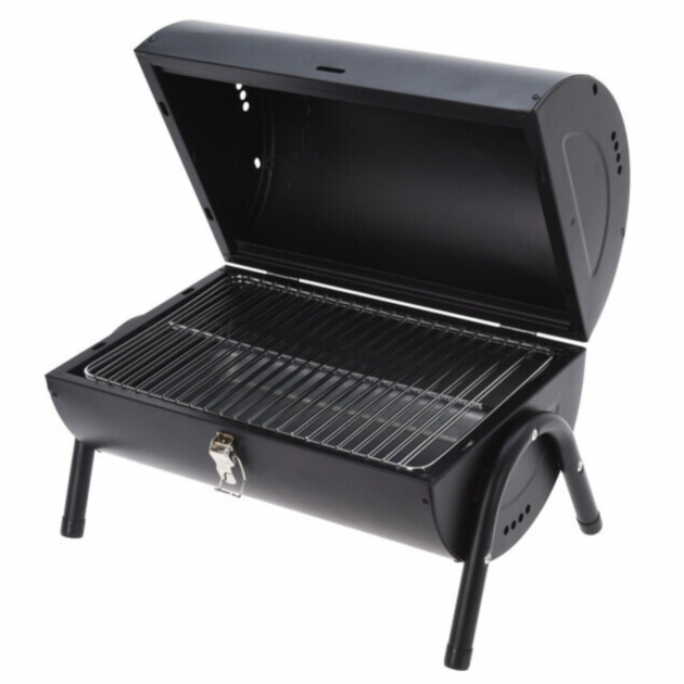 Kolgrill Cylinder Mattsvart
