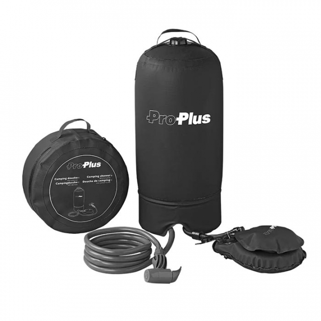 ProPlus Campingdusch 11 liter Med fotpump