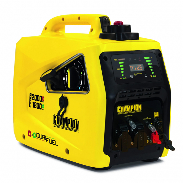 Champion Inverterelverk 2000W Dual Fuel 