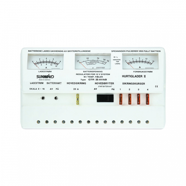 Sunwind Solcellsregulator Sunwind 20AVAB