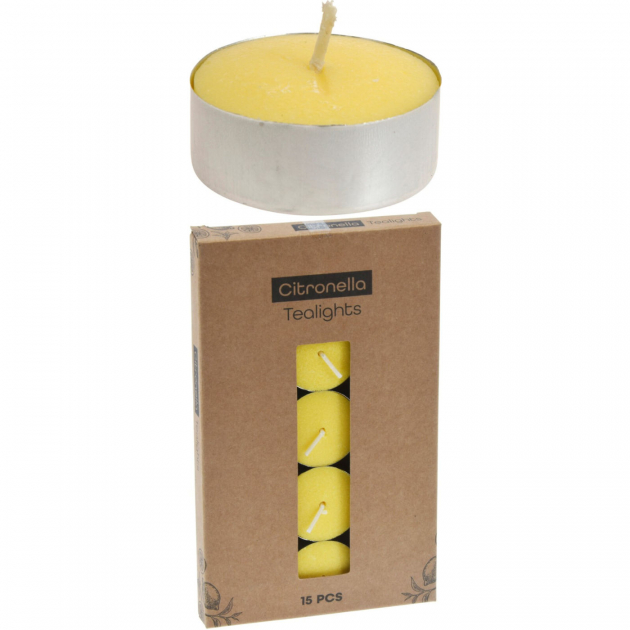 Citronella Värmeljus 15-pack