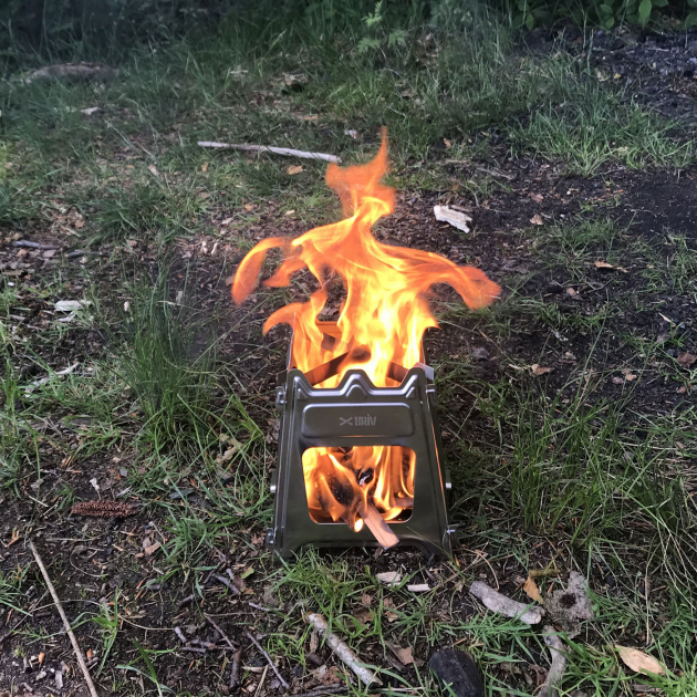 Outdoor Stove Rostfri Inkl Väska