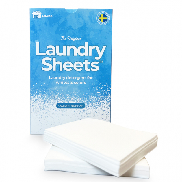 Laundry Sheets Ocean Breeze 30-Pack