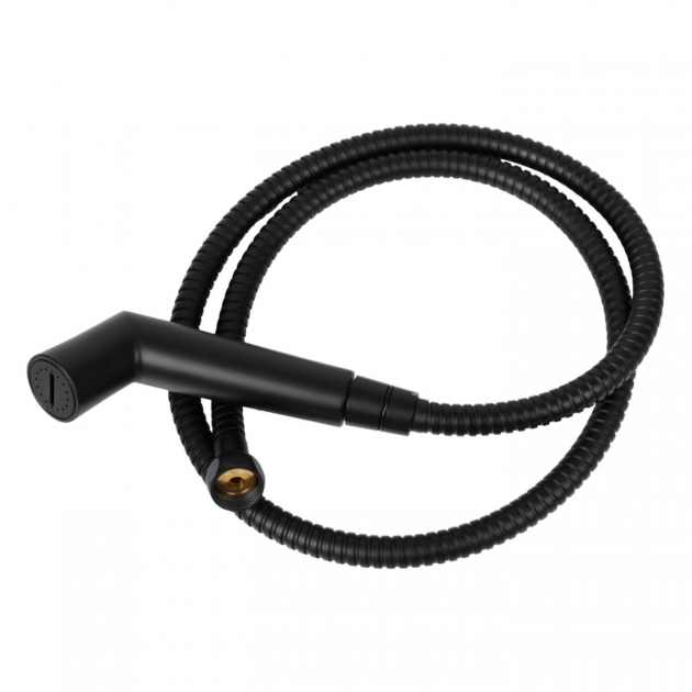Dusch Med Slang Svart 1,5m