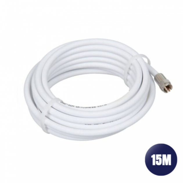 Antennkabel (Lågförlustkabel) med SMA-kontakter – 15m