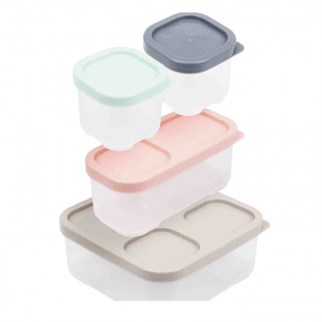 Förvaringsburkar 4-Pack